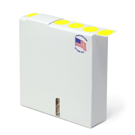 Nevs 3/4" Color Coding Dots Yellow - Roll Form DOT-34RL Yellow